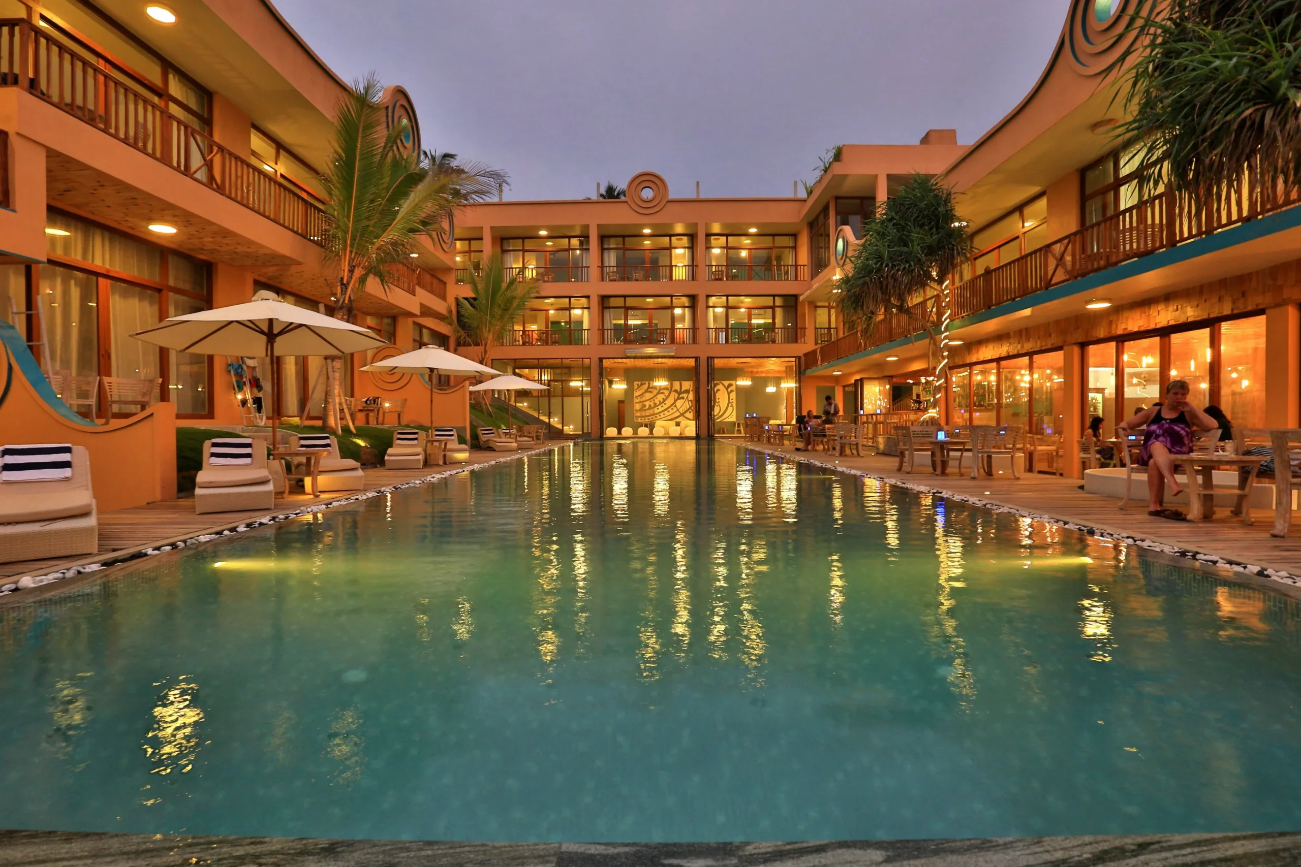 Night Pool